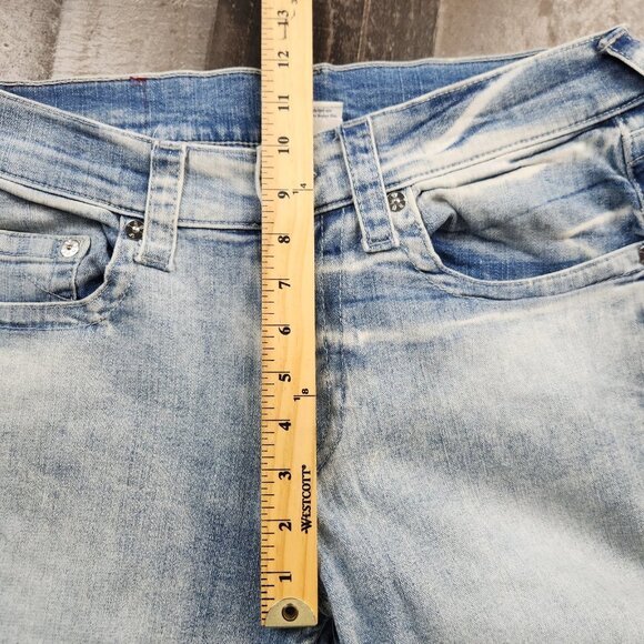 Mens True Religion Skinny No Flap size 33x32 Mid Rise Denim Jeans - Picture 9 of 13